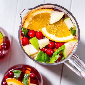 cranberry basil sangria delishcom