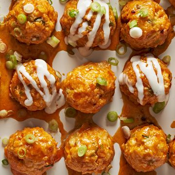 buffalo chicken meatballs