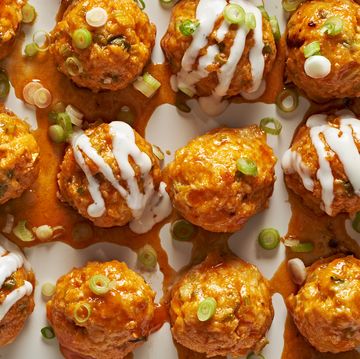 buffalo chicken meatballs