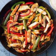 chicken fajitas horizontal