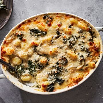 creamy kale  gnocchi bake