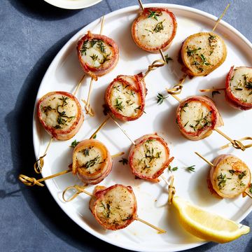 bacon wrapped scallops