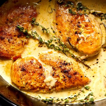 slowcooker creamy lemon herb chicken