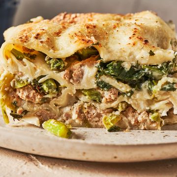 sausage  broccoli rabe lasagna