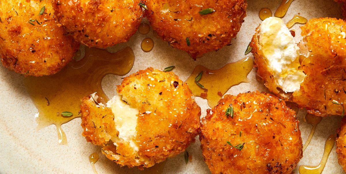 fried goat cheese bites