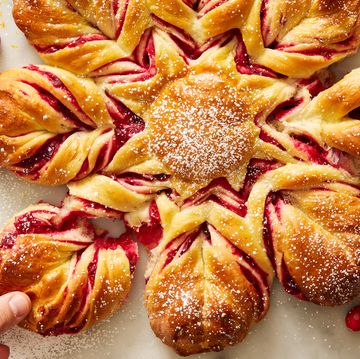 cranberry orange star bread