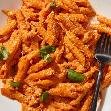 creamy tomato vegan pasta