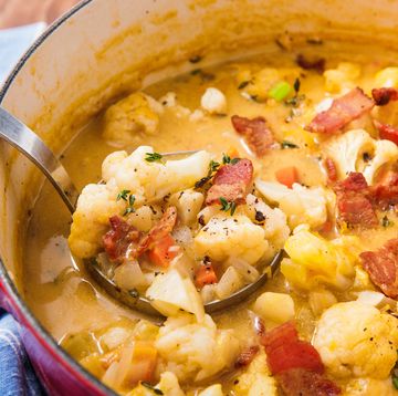 bacon cauliflower chowder