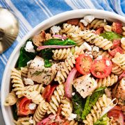 chicken pasta salad  delishcom