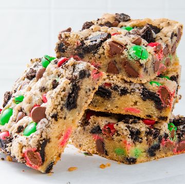 christmas blondies