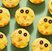 easter chick cupcakes