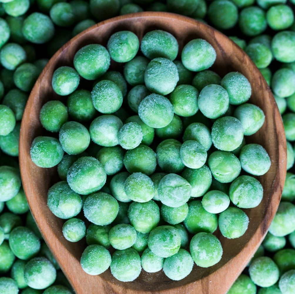 frozen food peas