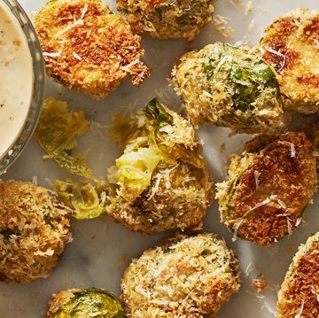 parmesan crusted brussels sprouts