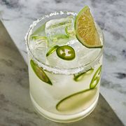 spicy jalapeño margarita