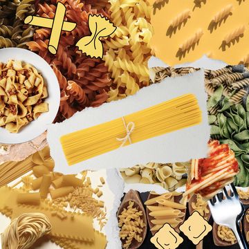 al dente pasta collage