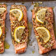 Broiled Salmon Horizontal