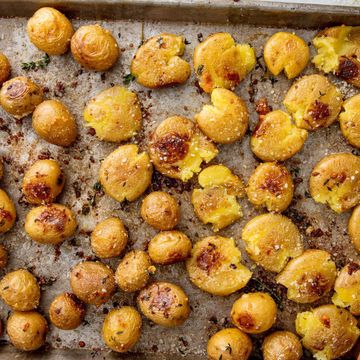 Garlic Smashed Potatoes Horizontal Cookbook Garlic Smashed Potatoes Horizontal Cookbook