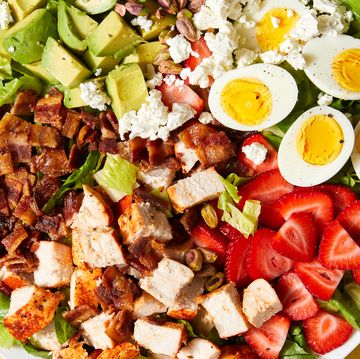 strawberry chicken cobb salad