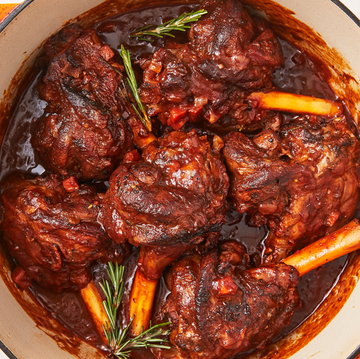 braised lamb shanks