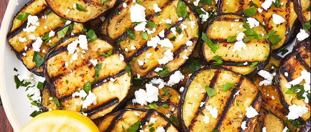 preview for Mediterranean Grilled Eggplant Will Convert Any Hater