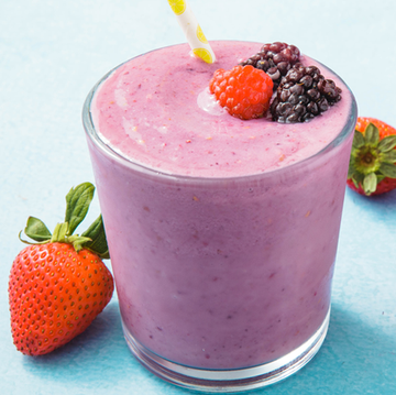 triple berry smoothie   delishcom