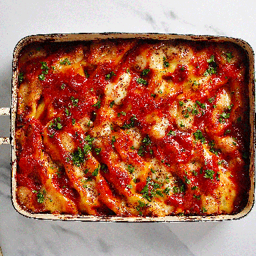 spinach and ricotta cannelloni